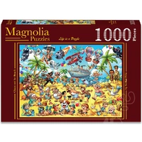 Magnolia 1070 Chaos on the Beach Serhat Filiz 1000pc Jigsaw Puzzle