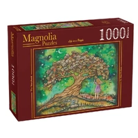 Magnolia The Storybook Kat Fedora 1000pc Jigsaw Puzzle
