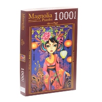 Magnolia 1000pc Geisha - Romi Lerda Jigsaw Puzzle
