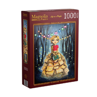 Magnolia Bookworm Girl 1000pcs Jigsaw Puzzle