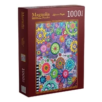 Magnolia Life Goes Round Megan Aroon 1000pc Jigsaw Puzzle