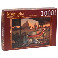 Magnolia 1000pc Dinner at the Pyramids Jigsaw Puzzle