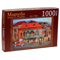 Magnolia 1000pc The Street of Old Tbilisi - David Martiashvili Jigsaw Puzzle