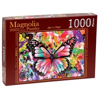 Magnolia 1000pc Colorful Butterfly Jigsaw Puzzle