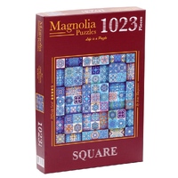 Magnolia 1023pc Vintage Patterns Jigsaw Puzzle