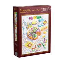 Magnolia King Cake 1000pcs Jigsaw Puzzle
