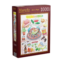 Magnolia Texas Cowboy Chili 1000pcs Jigsaw Puzzle