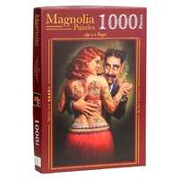 Magnolia 1000pc Lydia the Tattooed Lady - Mark Fredrickson Jigsaw Puzzle
