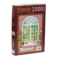 Magnolia 1000pc Cat Sanctuary - Sarah Reyes Jigsaw Puzzle