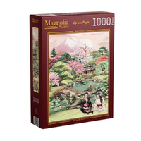Magnolia Tea Garden 1000pcs Jigsaw Puzzle