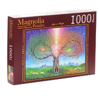 Magnolia 1000pc Tree of Infinite Love - David Mateu Jigsaw Puzzle