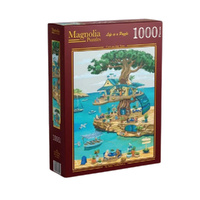 Magnolia Cats on the Tree 1000pcs Jigsaw Puzzle