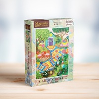 Magnolia 1000pc Garden Mosaic - Olivia Gibbs Jigsaw Puzzle