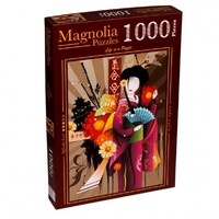Magnolia 1000pc Geisha Jigsaw Puzzle