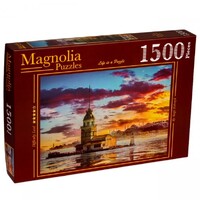 Magnolia 1500pc Maiden's Tower Jigsaw Puzzle