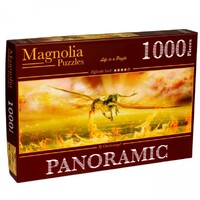Magnolia 1000pc Firedrake - Panoramic Jigsaw Puzzle