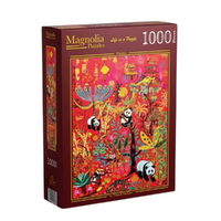 Magnolia Pandas 1000pcs Jigsaw Puzzle