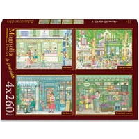 Magnolia 5001 Le Chat Colette 4x260pc Jigsaw Puzzles