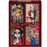 Magnolia 5003 Romi Lerda 4x260pc Jigsaw Puzzles