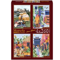 Magnolia 5007 Claire Morris 4x260pc Jigsaw Puzzles