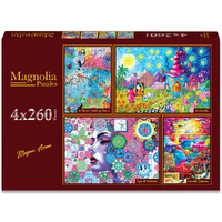 Magnolia 5008 Megan Aroon 4x260pc Jigsaw Puzzles