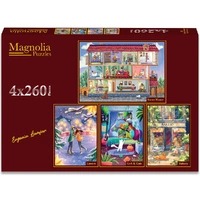 Magnolia 5010 Evgenia Lumfur 4x260pc Jigsaw Puzzles