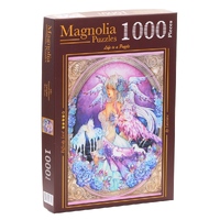 Magnolia 1000pc Crystal Unicorn - Laverinne Jigsaw Puzzle