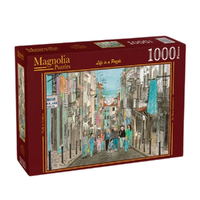Magnolia Walk in Lisbon 1000pcs Jigsaw Puzzle