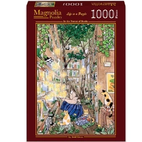 Magnolia 8202 In the Forest of Books Seul Grim 1000pc Jigsaw Puzzle