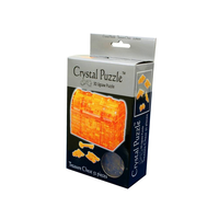 Mag-Nif 3d Golden Treasure Box Crystal Puzzle MAG-90007