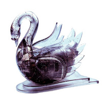 Mag-Nif 3D Black Swan Crystal Puzzle