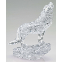 Mag-Nif 3D Silver Wolf Crystal Puzzle