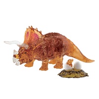 Mag-Nif 3D Crystal Brown Triceratops Crystal Puzzle