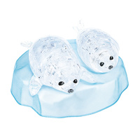 Mag-Nif 3D Baby Seals Crystal Puzzle