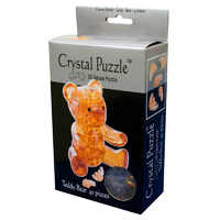 MagNif 3D Brown Teddy Crystal Puzzle