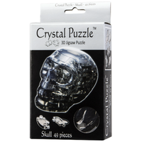 Mag-Nif 3D Black Skull Crystal Puzzle MAG-90217