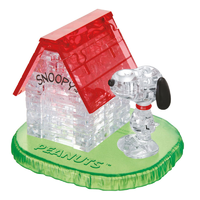 Mag-Nif 3D Snoopy House Crystal Puzzle MAG-90227