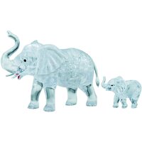 Mag-Nif 3D Crystal 2 Elephants Puzzle