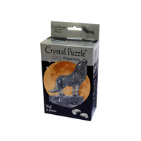 Mag-Nif 3D Black Wolf Crystal Puzzl