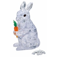 Mag-Nif 3D Clear Rabbit Crystal Puzzle MAG-90259