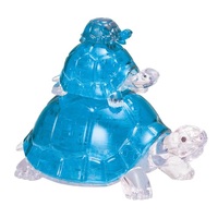 Mag-Nif 3D Turtles (Blue) Crystal Puzzle