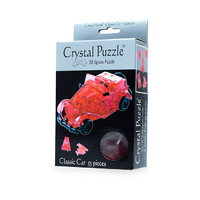 MagNif 3D Red Classic Car Crystal Puzzle