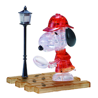 Mag-Nif 3D Snoopy Detective Crystal Puzzle 90527