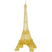 Mag-Nif 3D Golden Eiffel Tower Crystal Puzzle MAG-91107