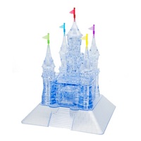Mag-Nif 3D Grand Castle Dark Blue Crystal Puzzle
