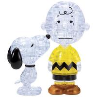 Mag-Nif 3D Snoopy Charlie Crystal Puzzle
