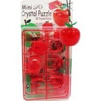 Mag-Nif 3D Mini Red Apple Crystal Puzzle