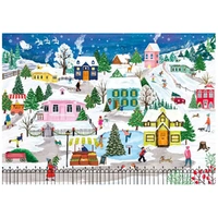 Magnolia Kids 9104K Snow City 24pc Giant Jigsaw Puzzle