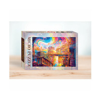 Magnolia Micro 99pc Library City - Elif Hürdoğan Jigsaw Puzzle