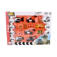 Maisto 3" Bobcat Loader & Telehandler 5pc pack + Accessories
